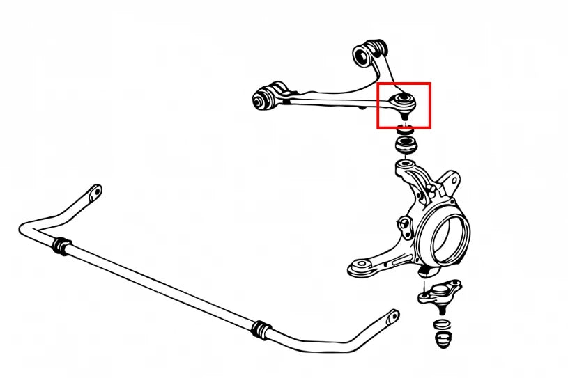 Hardrace FRONT/REAR UPPER ARM BALL JOINT HONDA S2000 (0013824)