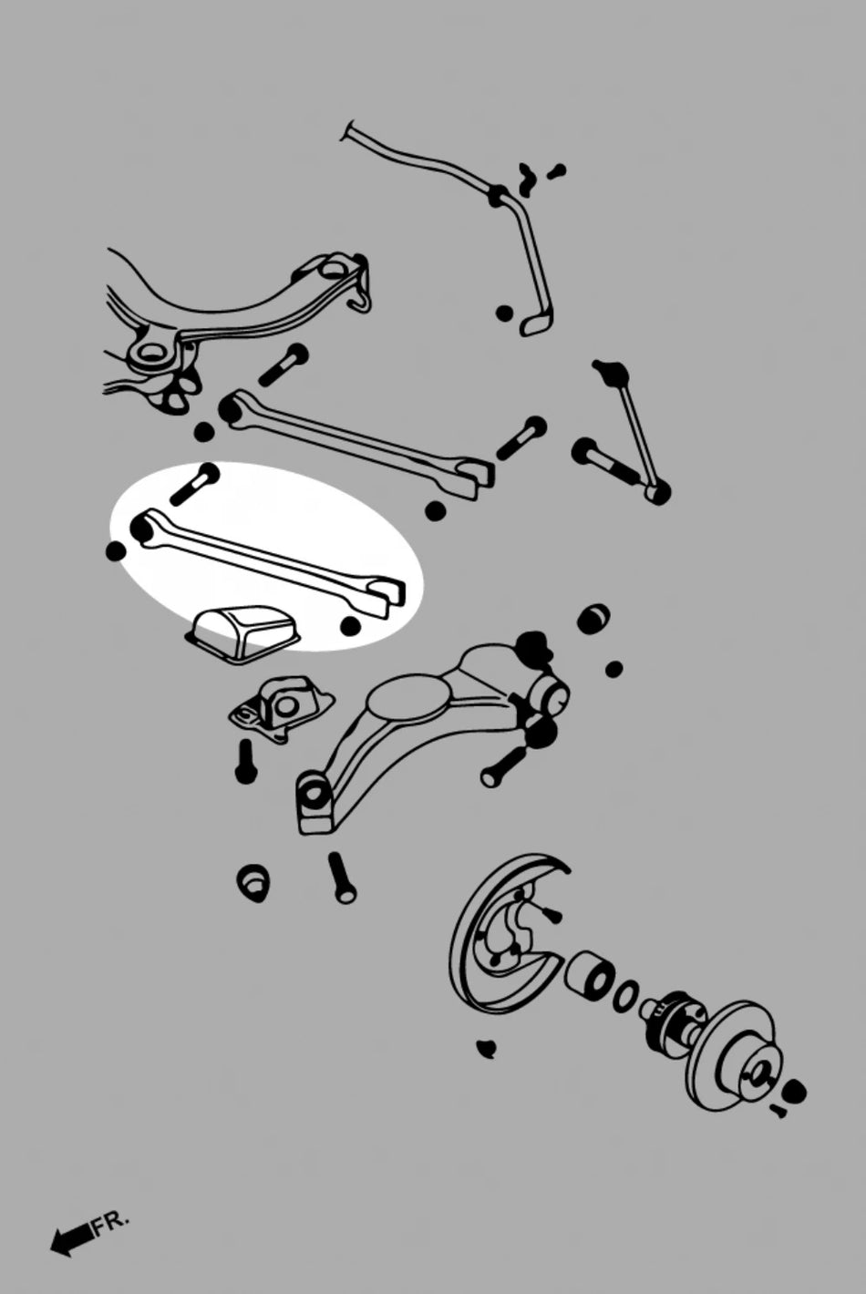 Hardrace REAR CAMBER KIT AUDI A3, S3, TT, VOLKSWAGEN GOLF R (0014607)