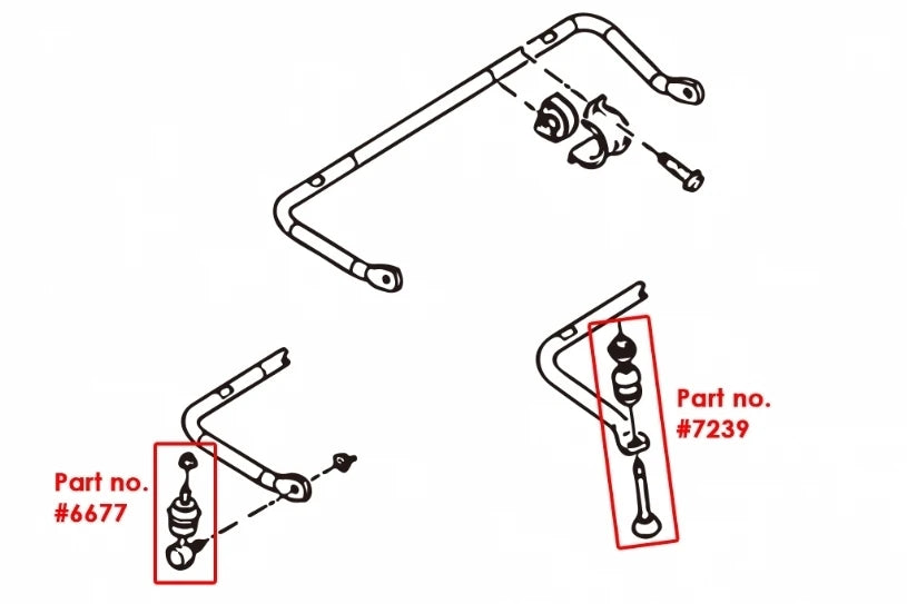 Hardrace REAR SWAY BAR FORD, MAZDA, VOLVO (0024446)