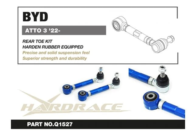 Hardrace BYD ATTO 3 REAR TOE CONTROL ARM RUBBER 2PC (0026799)