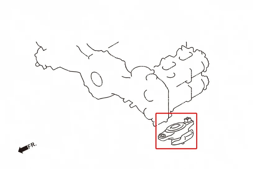 Hardrace HARDEN ENGINE MOUNT SCION, SUBARU, TOYOTA (0027139)