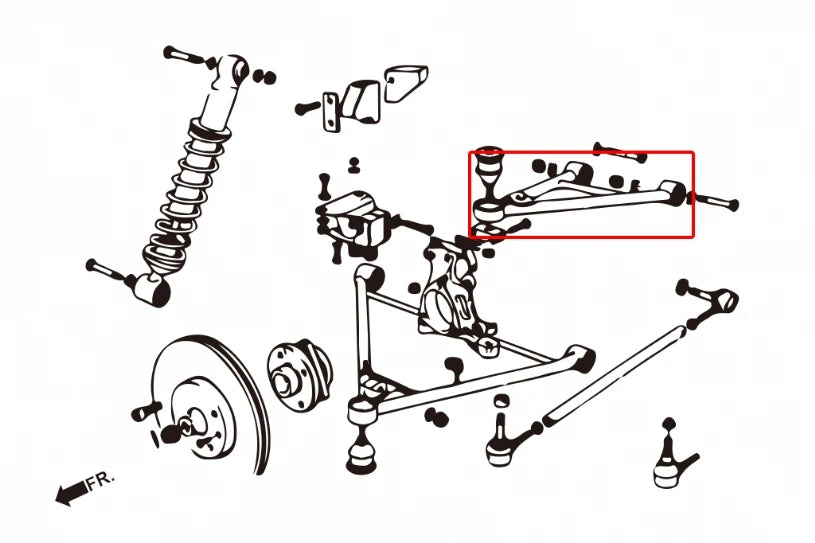 Hardrace REAR UPPER ARM LOTUS ELISE, EXIGE (0030074)