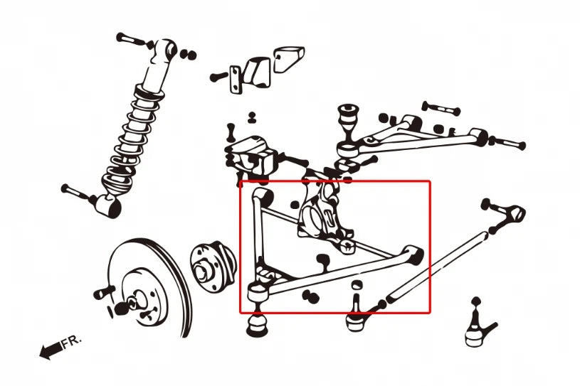 Hardrace REAR LOWER ARM LOTUS ELISE, EXIGE (0030075)