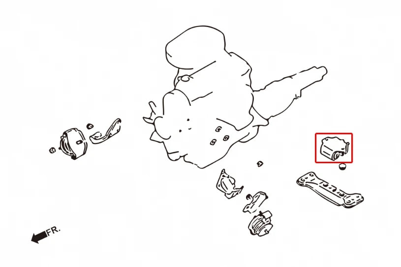 Hardrace HARDEN ENGINE MOUNT NISSAN SKYLINE (0030179)