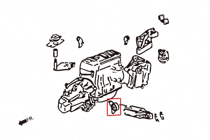 Hardrace REINFORCED MOUNT BUSH PEUGEOT 106 (0030209)