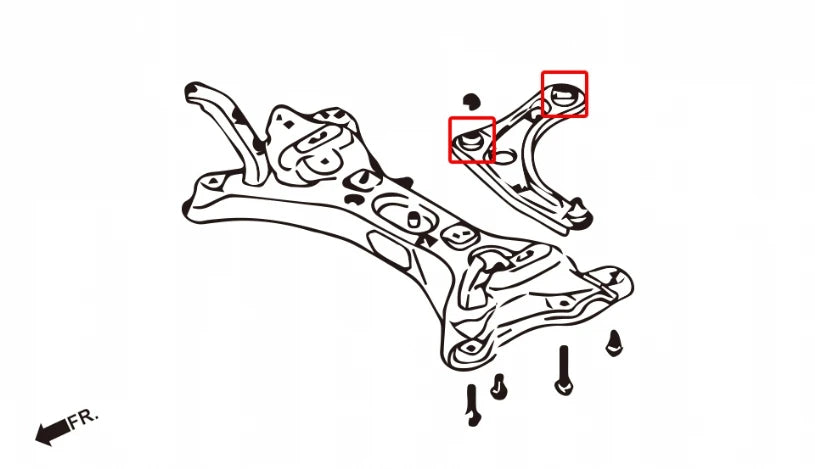 Hardrace FRONT LOWER ARM BUSHING NISSAN MARCH (0032647)