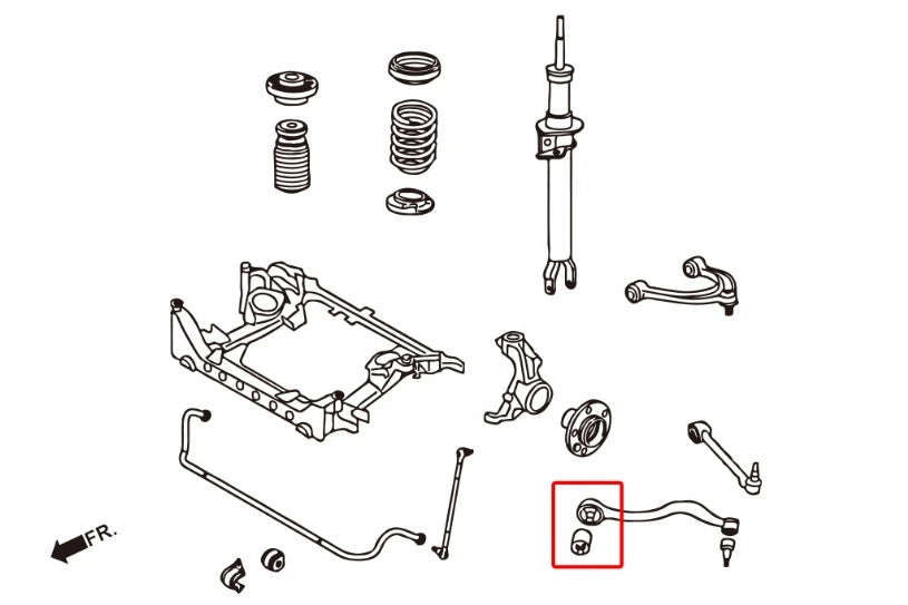 Hardrace FRONT LOWER-FRONT ARM BUSHING BMW 5 SERIES, 6 SERIES, 7 SERIES (0034402)