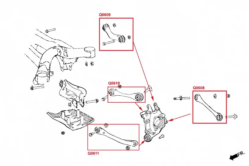 Hardrace REAR CAMBER KIT BMW 3 SERIES, Z4, TOYOTA SUPRA (0070143)