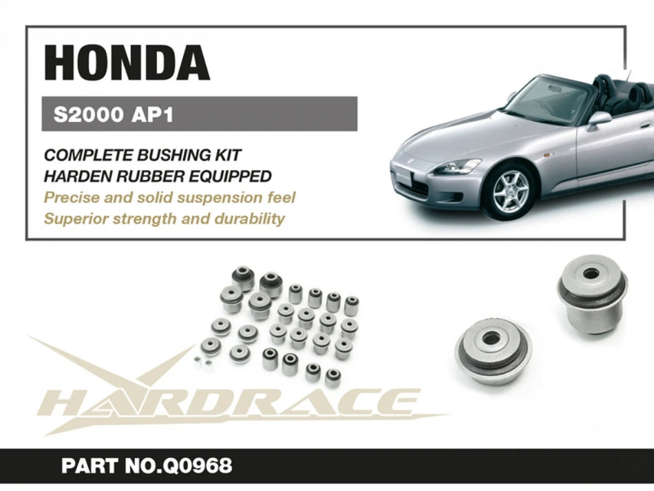 Hardrace COMPLETE BUSHING KIT HONDA S2000 (0070335)