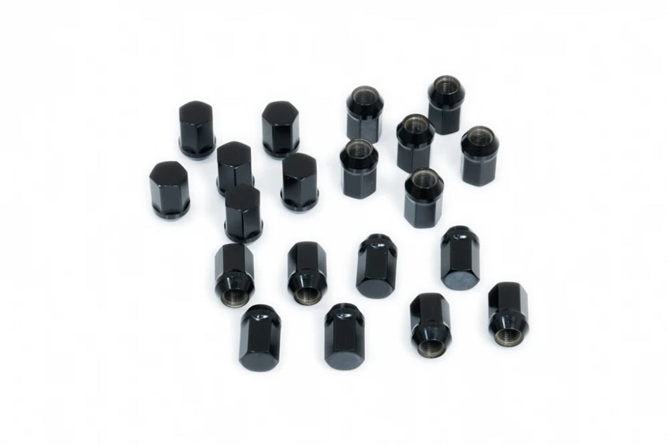 Hardrace WHEEL LUG NUTS HEX 21 M14x15 LENGTH: 35MM CLOSE-END TYPE 60° CONICAL SEAT 20PCS (0070779)
