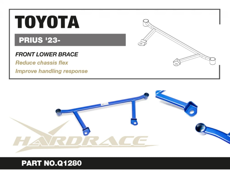 Hardrace TOYOTA PRIUS 23- FRONT LOWER BRACE - 1PCS/SET (0070786)