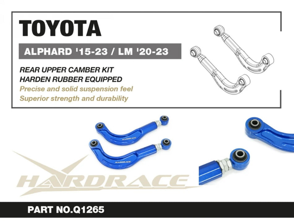 Hardrace REAR CAMBER KIT TOYOTA ALPHARD / VELLFIRE, LEXUS LM (0073289)