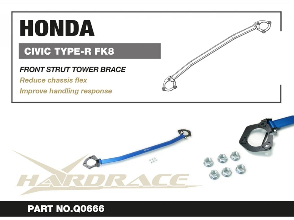 Hardrace FRONT STRUT TOWER BRACE HONDA CIVIC (0073583)