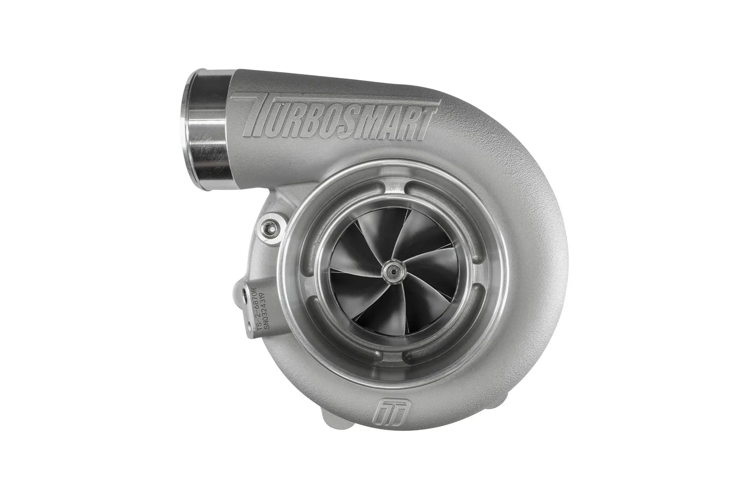 Turbosmart TS-2 Turbocharger (Water Cooled) 6870 (Kompact) V-Band Reverse Rotation 1.07AR Externally Wastegated