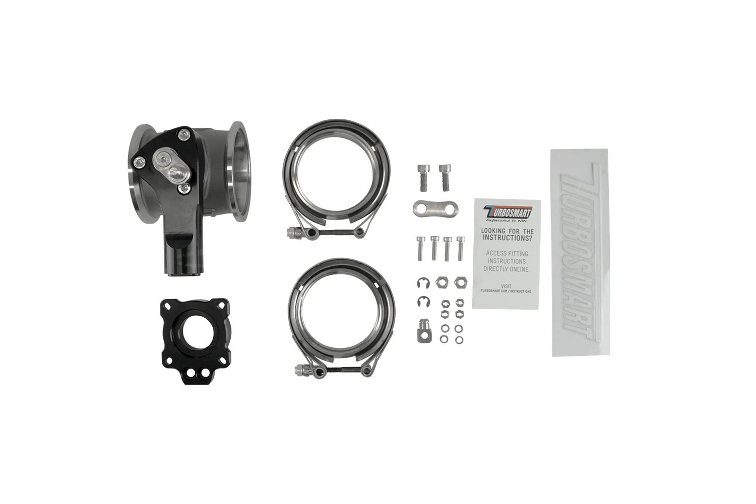 Turbosmart MSG50 Modular StraightGate50 Compatible with Honda External Wastegate