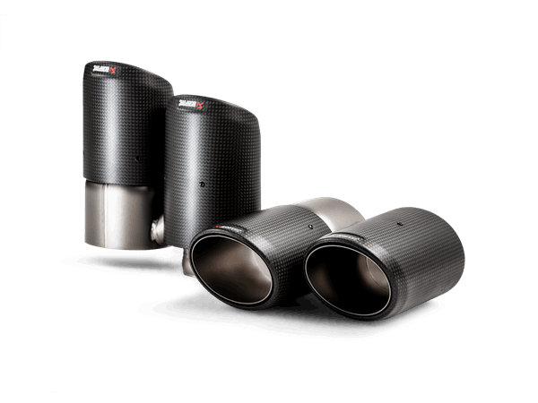 Porsche Cayenne / E-Hybrid / S / Turbo / GTS / Turbo S E-Hybrid (536.1) | Akrapovic | Tail Pipe Set (Carbon)