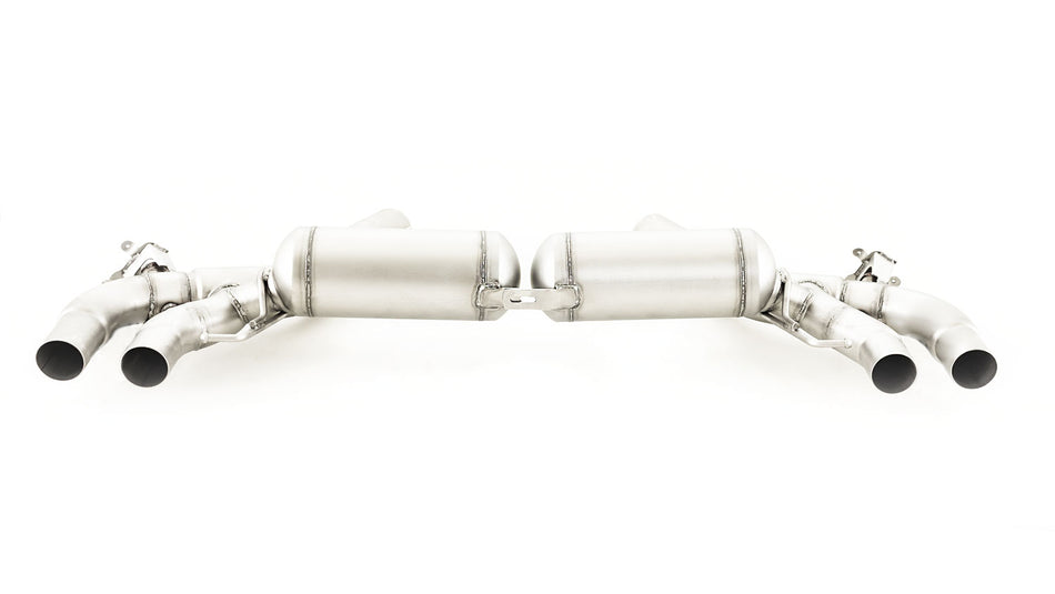 Remus RACING axle-back-system L/R, stainless steel, with integrated valves, NO (EC-) APPROVAL