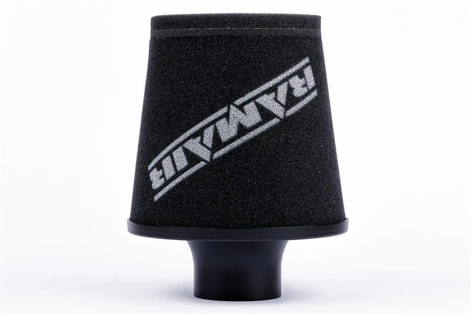 Ramair Small Foam Filter Aluminium Base 60mm OD Black