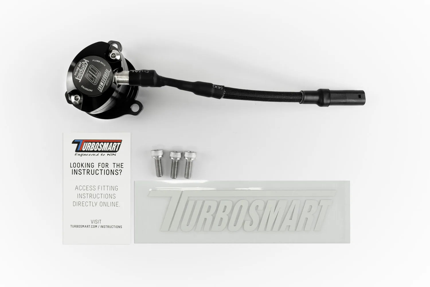 Turbosmart BOV Kompact EM PlumBack- VR23 (BMW N20) Blow Off Valve