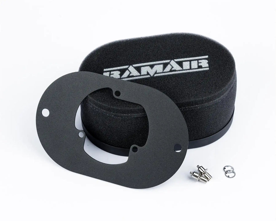 Ramair Carburettor Foam Air Filter with Baseplate to fit Pierburg 2B2, 2B4, 2B5 - 65mm Internal Height