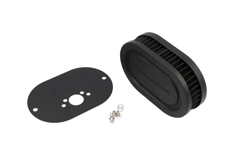 Ramair Pleated Carburettor Air Filter Baseplate to fit SU HS4, HIF4, HIF38 1.5in Mini Offset - 40mm