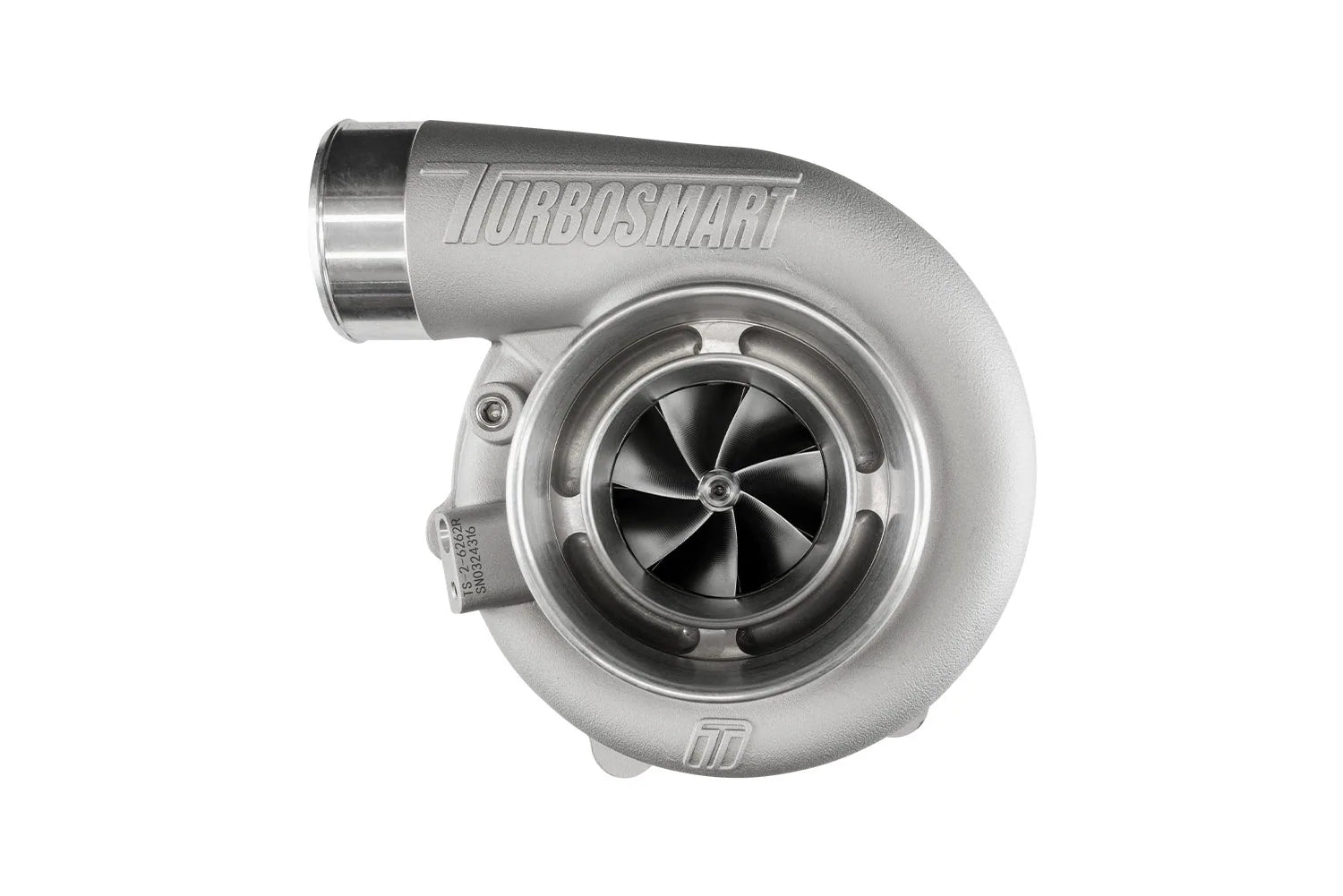 Turbosmart TS-2 Turbocharger (Water Cooled) 6262 V-Band Reverse Rotation 0.82AR Externally Wastegated