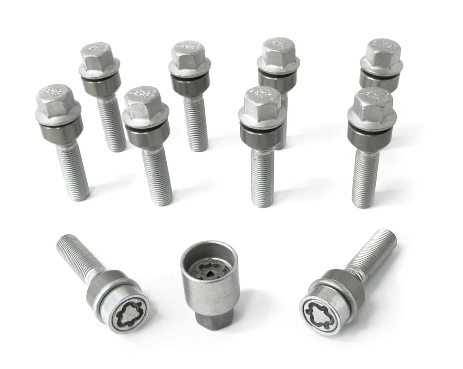 H&R Wheel-Lock Set M14 With Movable Round Head R14mm - 1454406SET