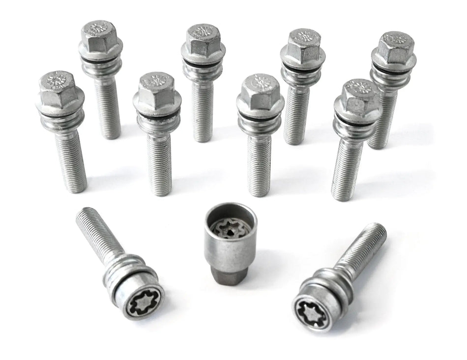 H&R Wheel-Lock Set M14 With Movable Round Head R14mm - 1455907SET