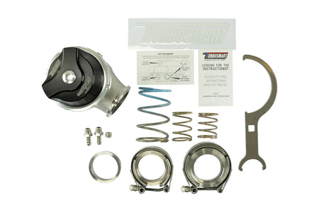 Turbosmart GenV WG45CG HyperGate45 Compressed Gas Black Full Range External Wastegate
