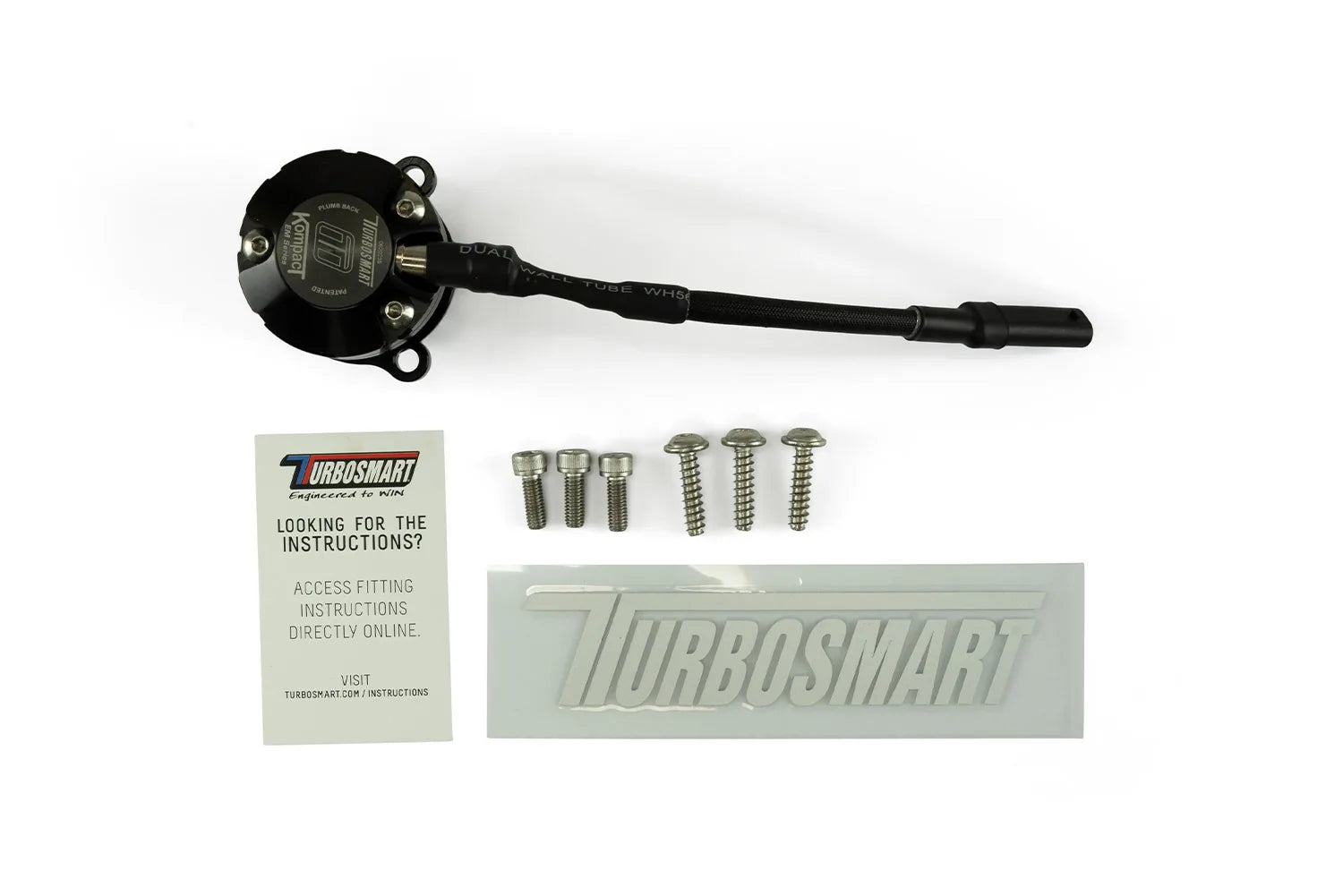 Turbosmart BOV Kompact EM Plumb Back VR58 (BMW B58 Gen 3) Blow Off Valve