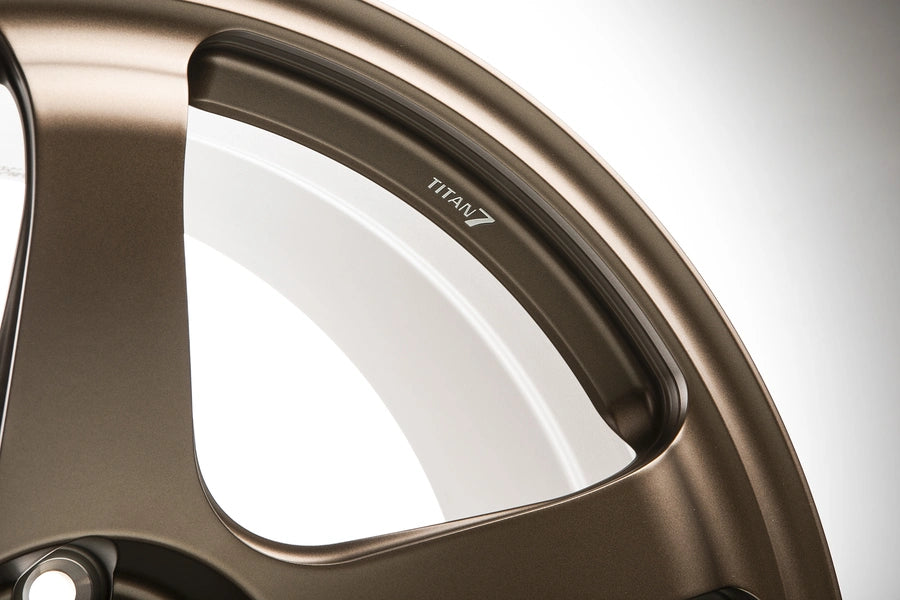 Titan 7 Forged Aluminium Wheel - T-C5 17x8 5x114.3 ET 37 CB 73.1 in Techna Bronze