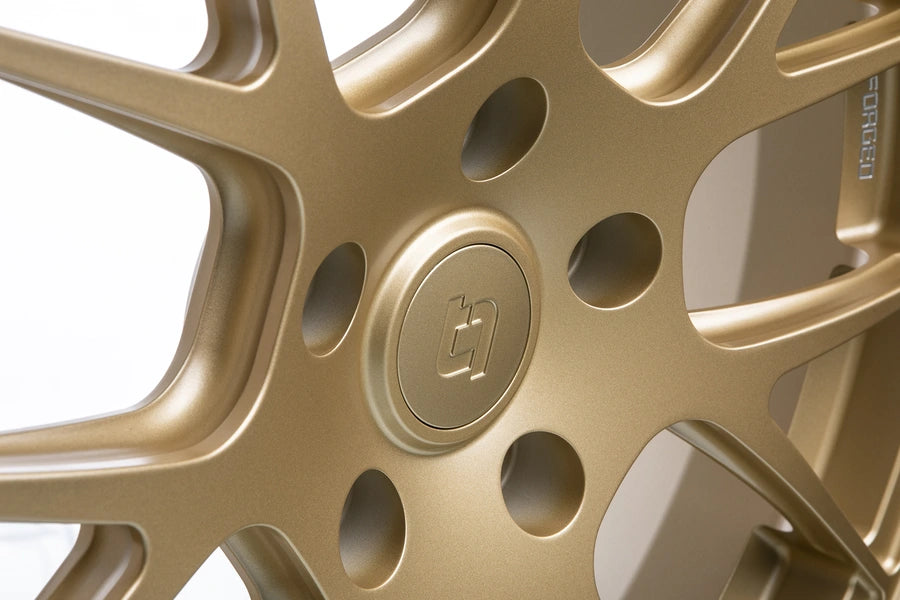 Titan 7 Forged Aluminium Wheel - T-S7 20x9.5 Centerlock ET 50 in Cyber Gold