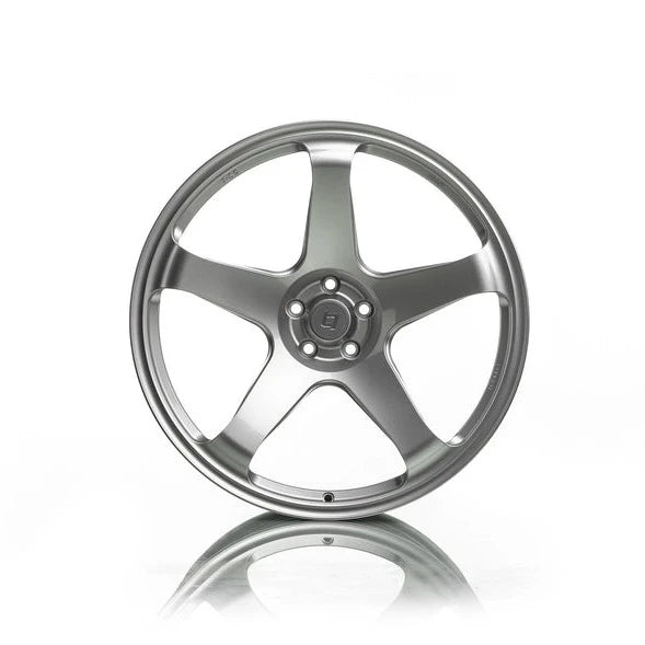 Titan 7 Forged Aluminium Wheel - T-C5 22x10.5 5x112 ET 10 CB 66.6 in Iridium Silver