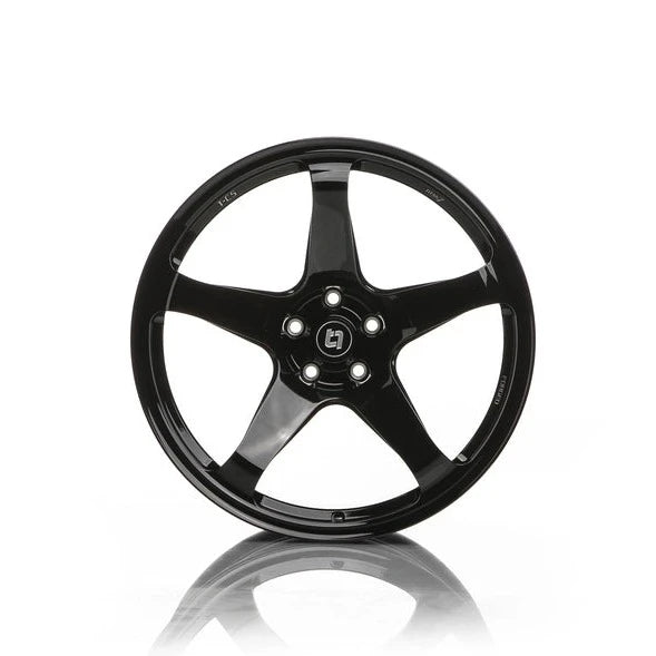 Titan 7 Forged Aluminium Wheel - T-C5 17x9.5 5x114.3 ET 57 CB 73 in Wicked Black