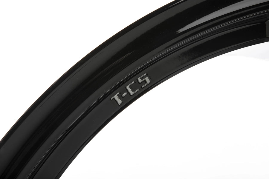 Titan 7 Forged Aluminium Wheel - T-C5 17x9.5 5x114.3 ET 57 CB 73 in Wicked Black