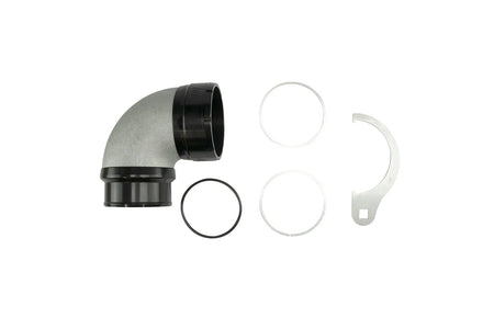 Turbosmart LockSleeve Turbo Adapter Compressor Outlet 2.50" to 90 Elbow Hose Barb 2.50" Turbocharger