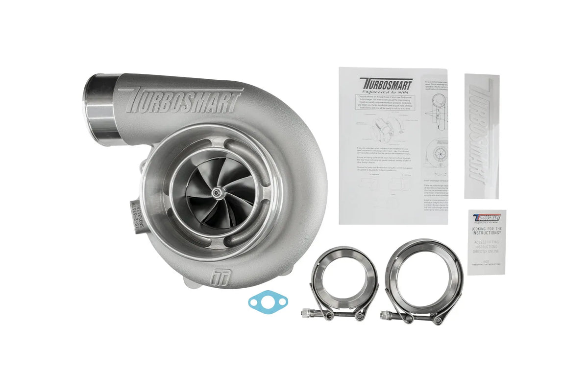 Turbosmart TS-2 Turbocharger (Water Cooled) 6262 V-Band Reverse Rotation 0.82AR Externally Wastegated