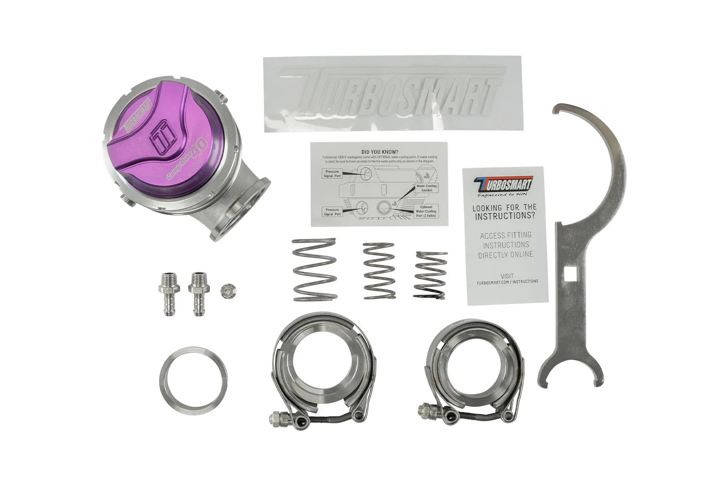 Turbosmart GenV WG40 CompGate40 External Wastegate