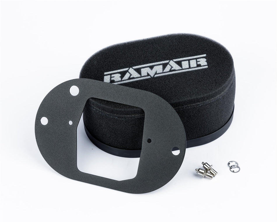 Ramair Carburettor Foam Air Filter with Baseplate to fit Weber 32/34 DFT - 40mm Internal Height
