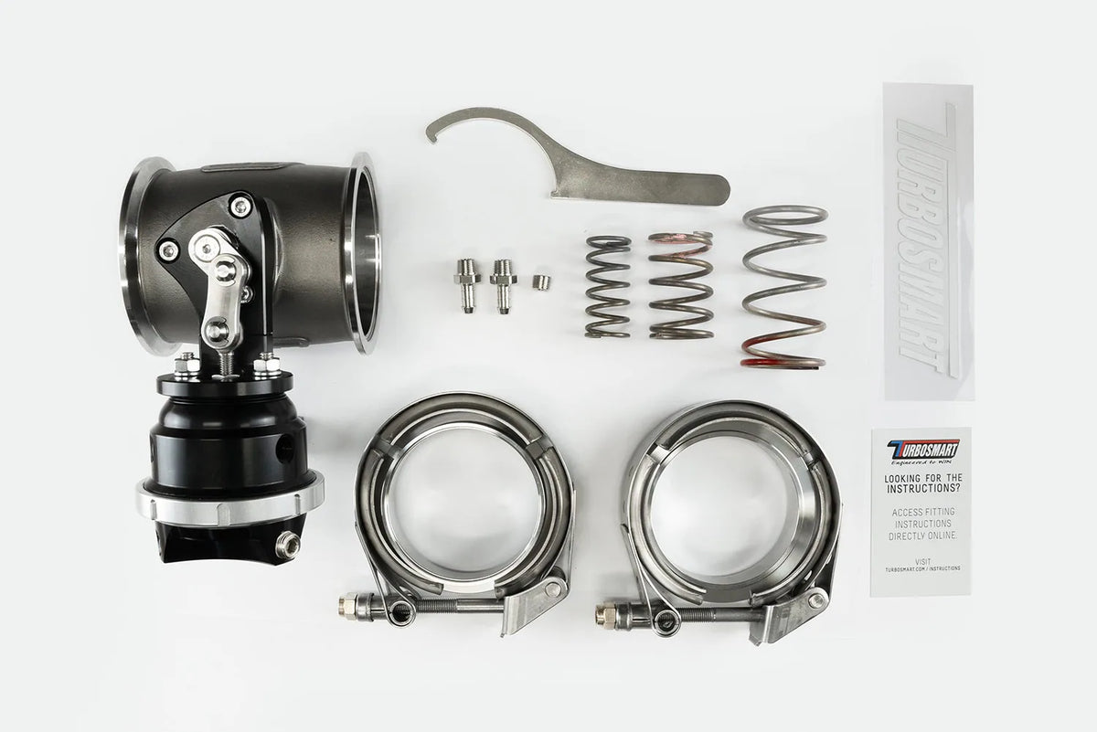 Turbosmart PSG76 Pneumatic Straight Gate External Wastegate