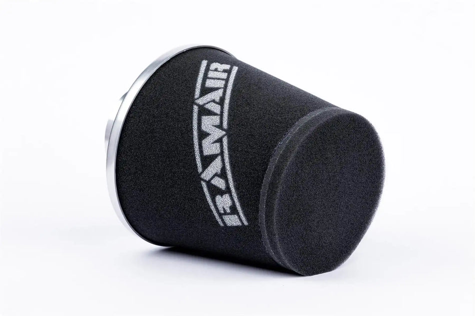 Ramair Small Foam Filter Aluminium Base 70mm OD Silver