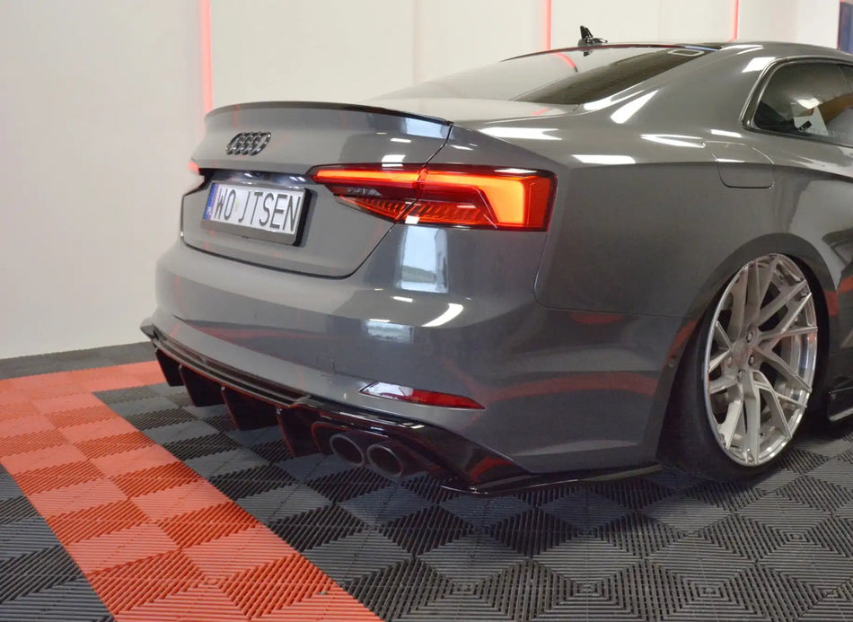 Maxton Rear Side Splitters Audi S5 F5 Coupe