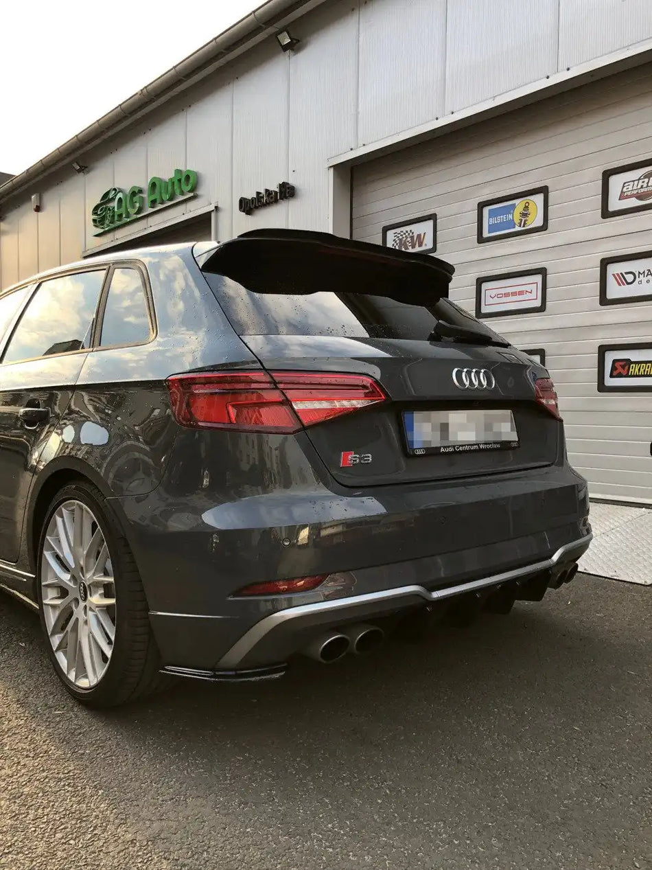 Maxton Rear Side Splitters Audi S3 8V Facelift Sportback (2017-2020)