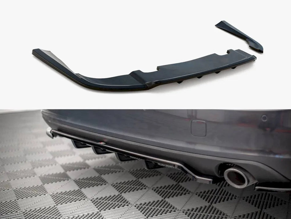 Maxton Rear Splitter V.1 (Vertical Bars) Volvo V90 Mk2