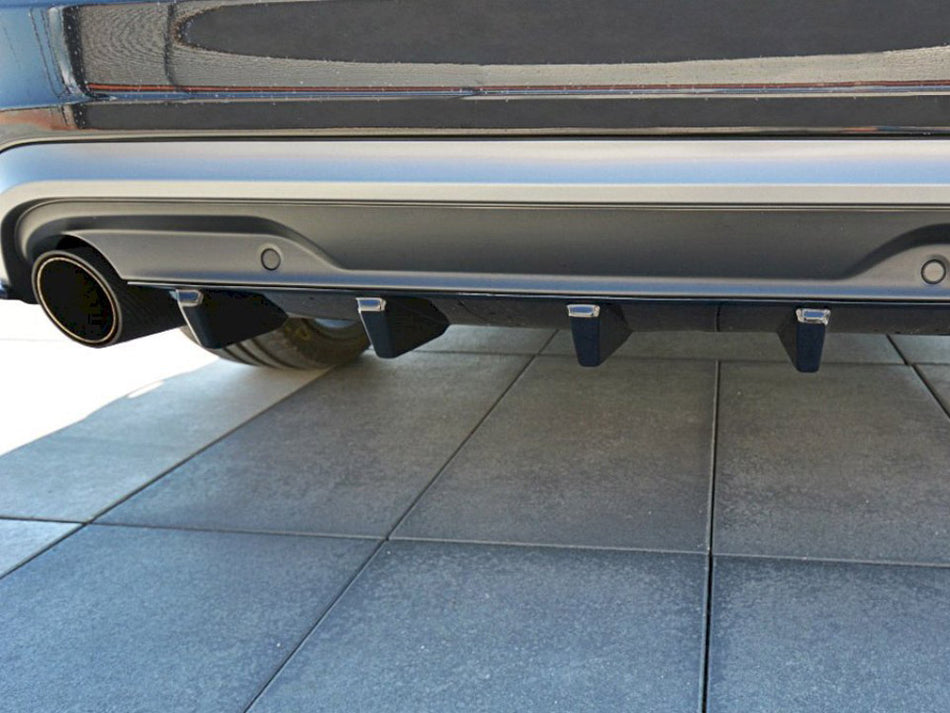 Maxton Rear Valance Volvo V60 Polestar Facelift (2014-2018) - Textured
