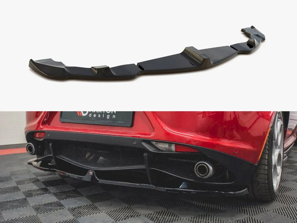 Maxton Central Rear Splitter Alfa Romeo 4C