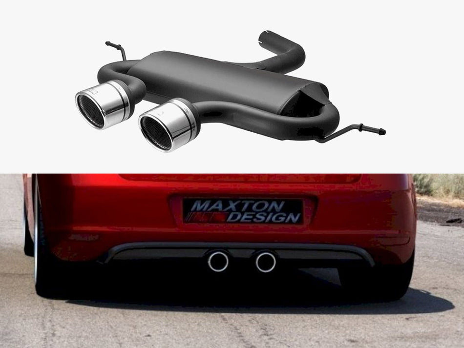 Maxton Exhaust Muffler For Volkswagen Golf Mk5 / Golf Mk6