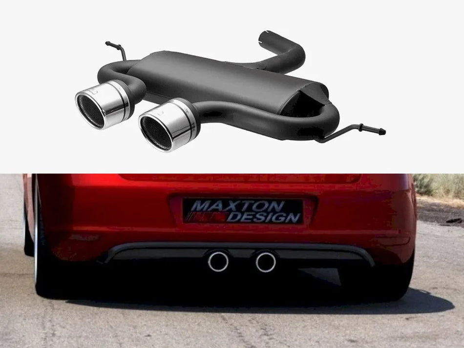Maxton Exhaust Muffler For Volkswagen Golf Mk5 / Golf Mk6