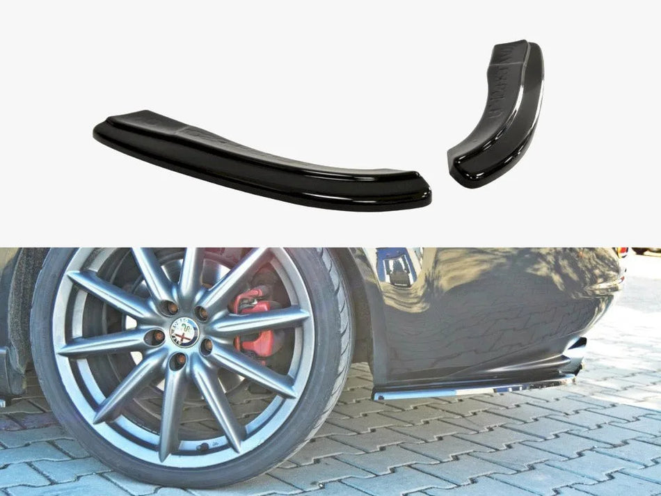 Maxton Rear Side Splitters Alfa Romeo 159 (2005-2011) - Textured