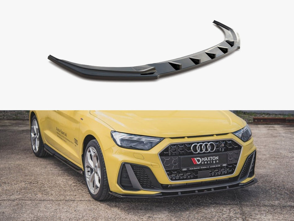 Maxton Front Splitter V.1 Audi A1 S-Line GB (2018-)